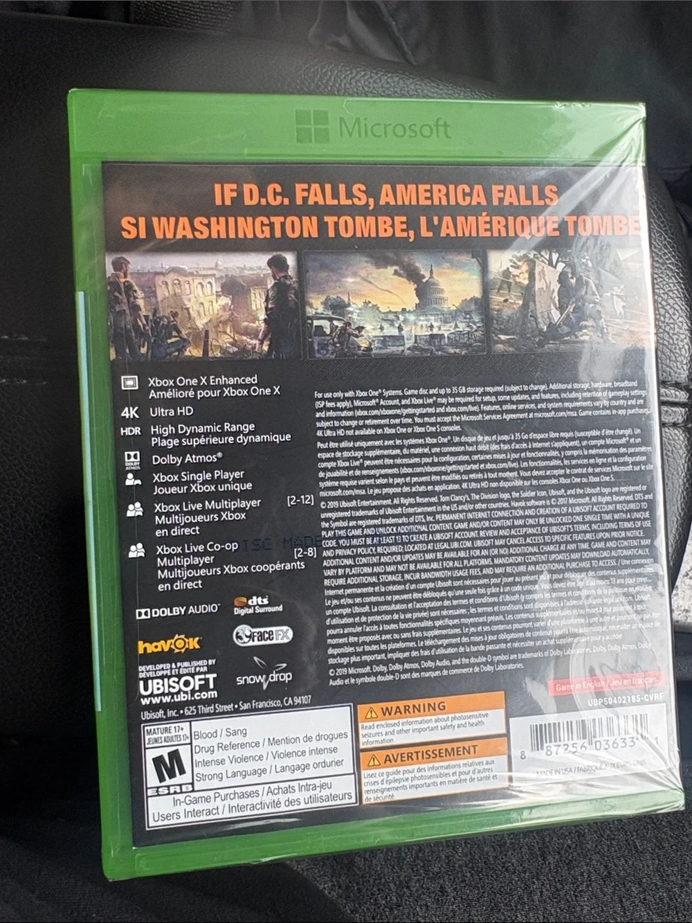 Tom Clancy's The Division 2 - Xbox One (Green)